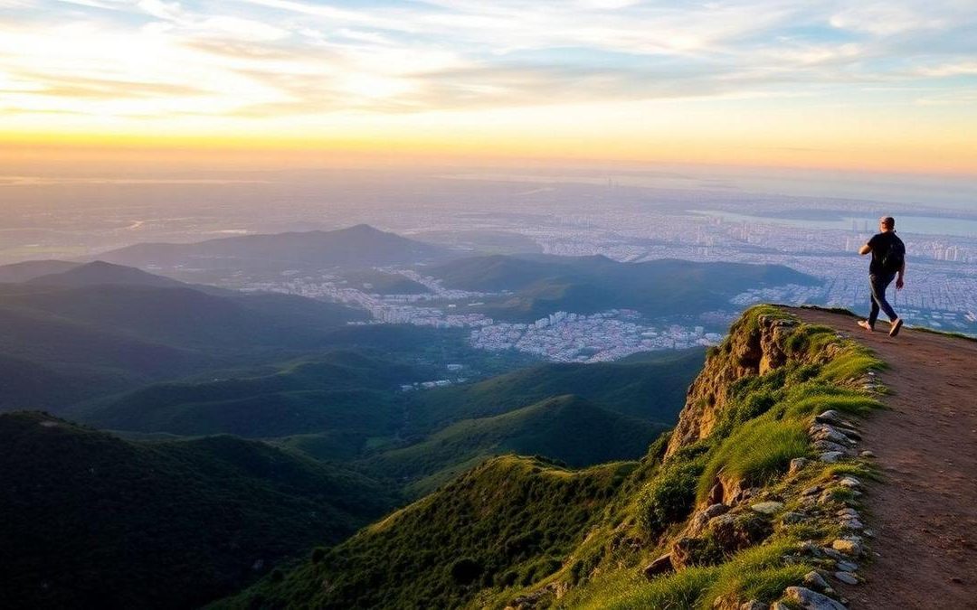 Mirante do Morro da Cruz com vista incrível