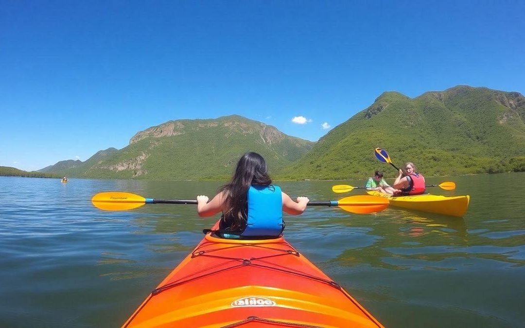 Passeio de kayak na Lagoa da Conceição imperdível