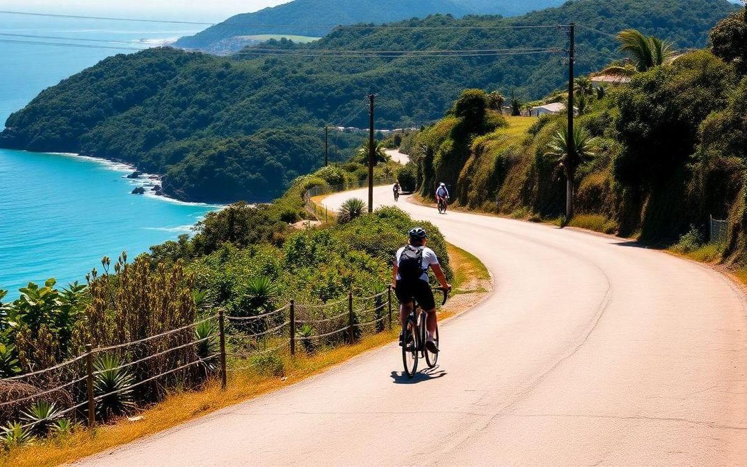 Rotas de cicloturismo nas rodovias de Floripa