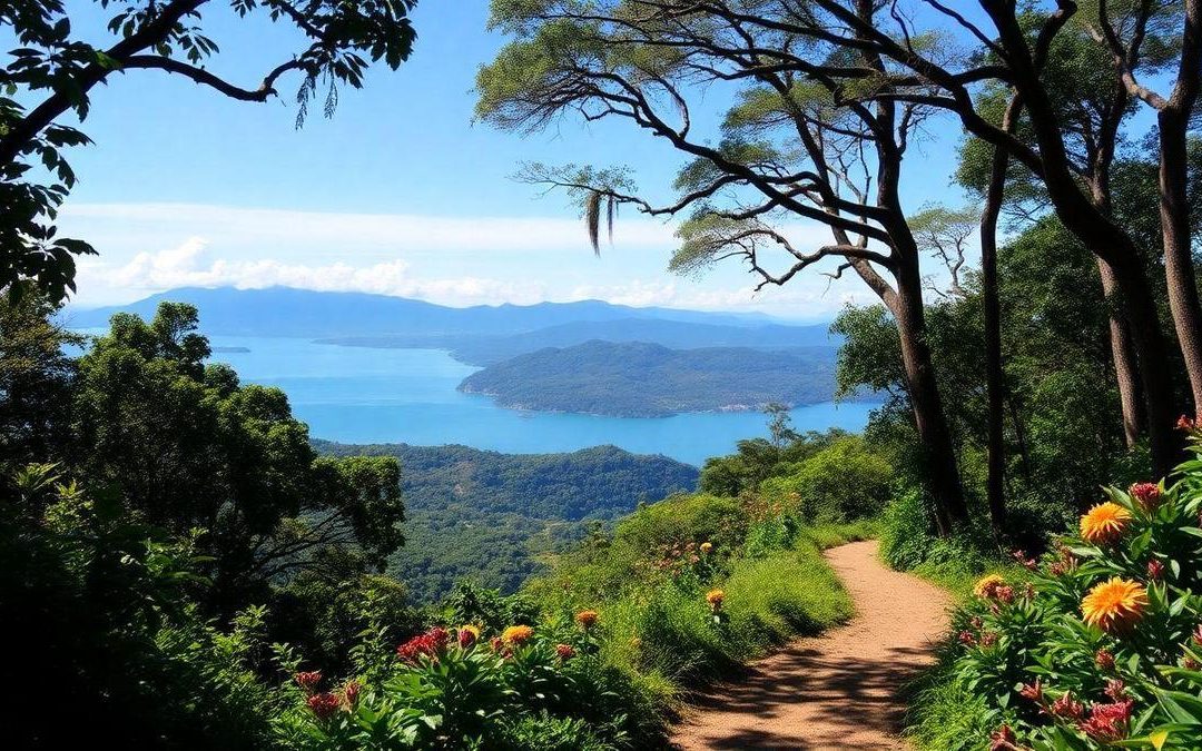 Trilha ecológica para a Costa da Lagoa